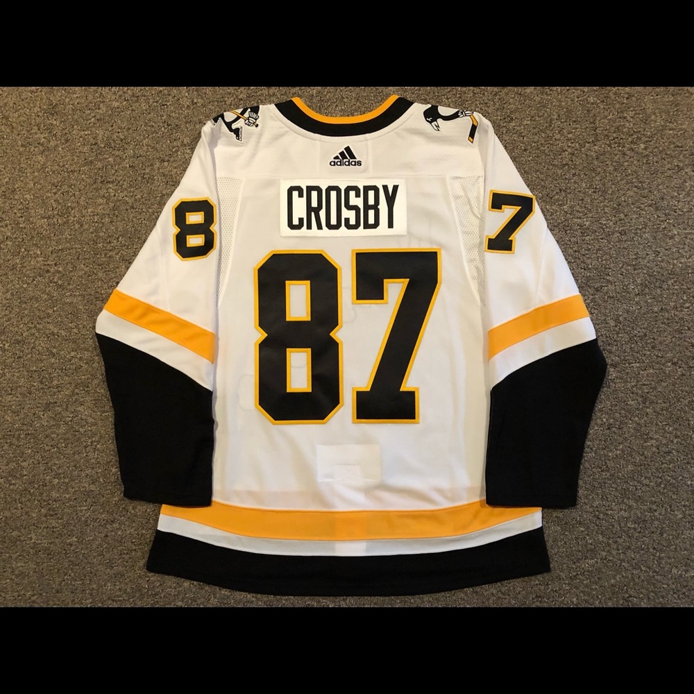 Sidney Crosby - Pittsburgh Penguins - 2020-21 Adidas Reverse Retro Jersey NWT 50